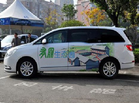 宁德户外车贴喷绘如何保持效果?